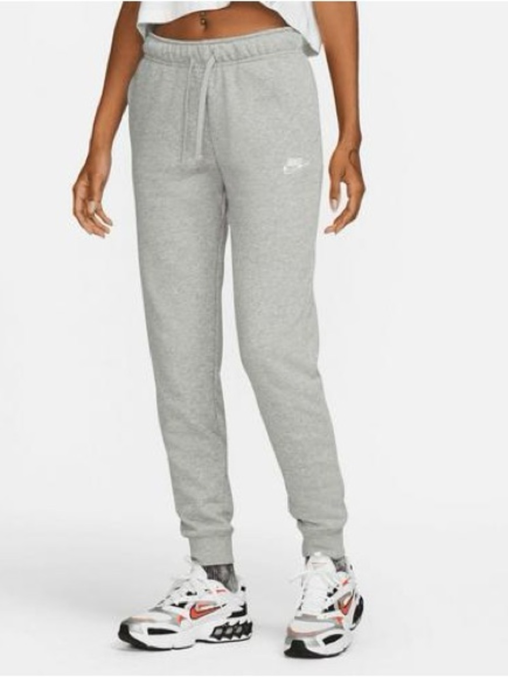 Nike Women's Grey Drawstring Joggers